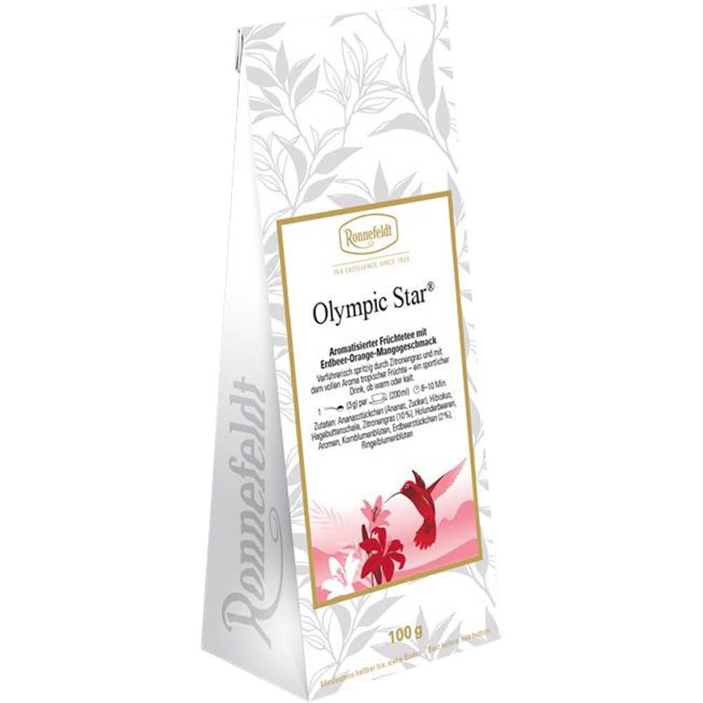 Früchtetee Olympic Star® Packung