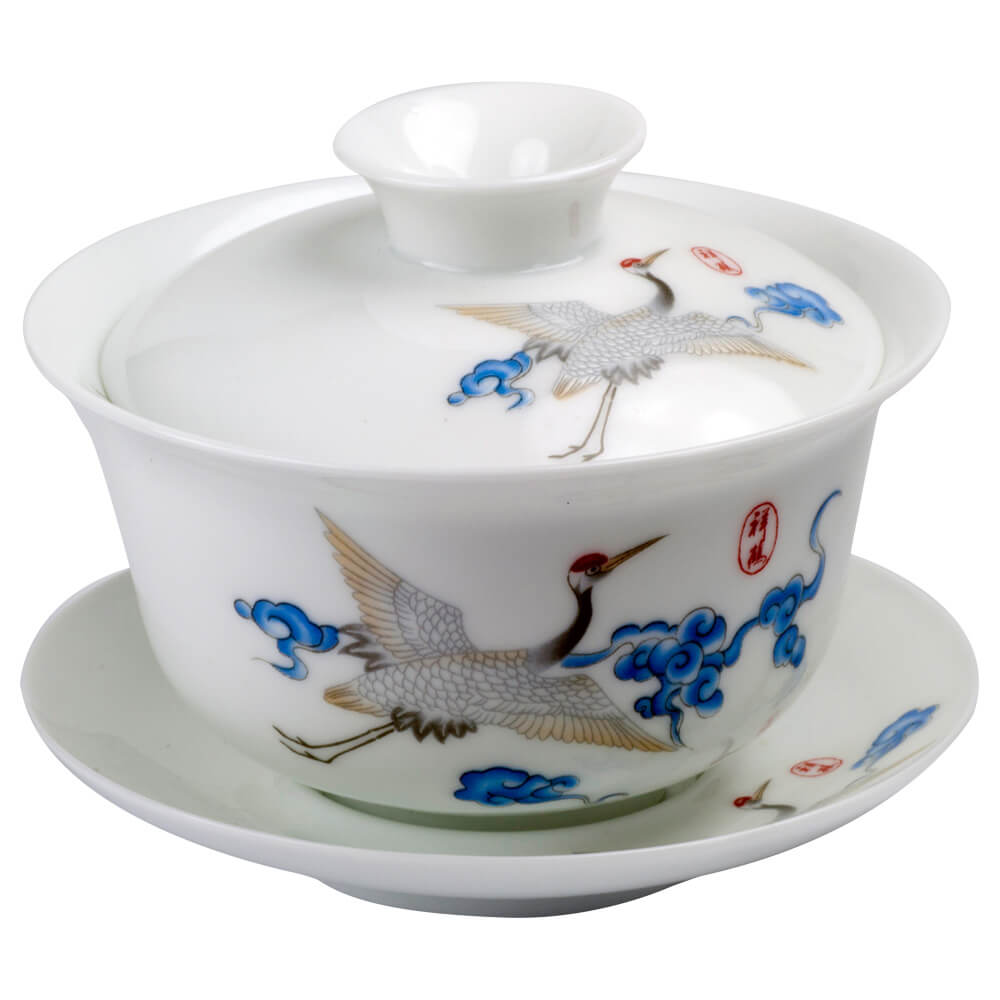 Porzellan Gaiwan Baihe 130ml#gaiwan_baihe-130ml