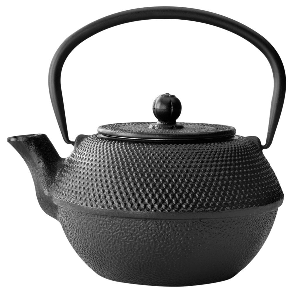 Teekanne Gusseisen Jang 1,1lt. schwarz#eisenkanne-aus-china_schwarz