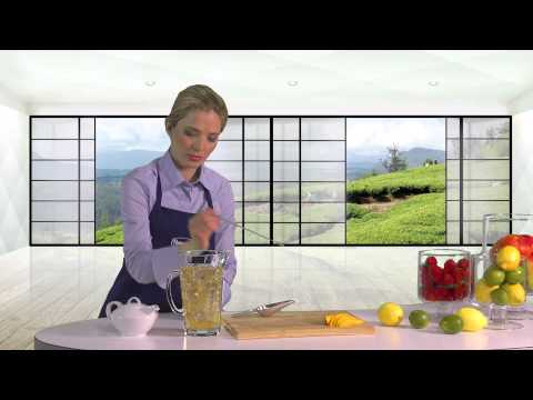 Anleitungsvideo zur Zubereitung von Ronnefeldt Joy of Tea Morgentau® als erfrischender Eistee – ideal für sommerlichen Genuss mit fruchtigem Mango-Zitrusaroma.