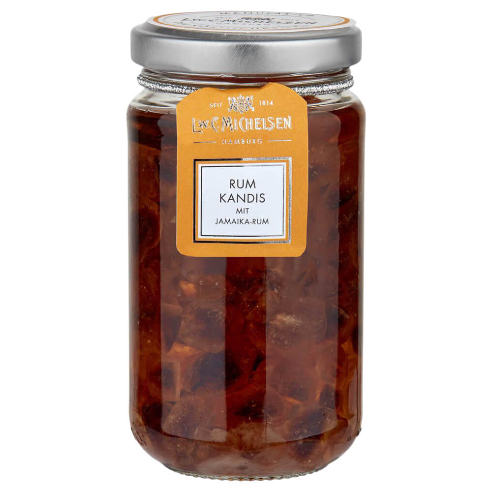 Jamaika Rum Kandis braun neu#schraubglas_250g-etikett