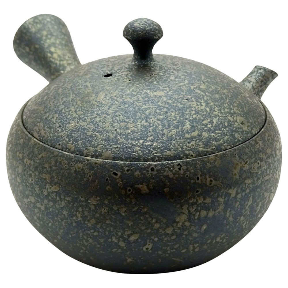 Kyusu mit Keramiksieb gesprenkelt 2