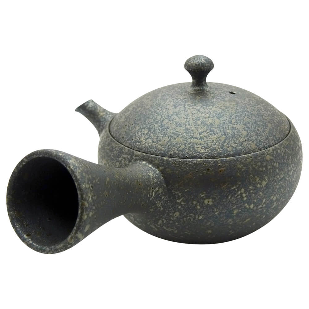 Kyusu mit Keramiksieb gesprenkelt 4