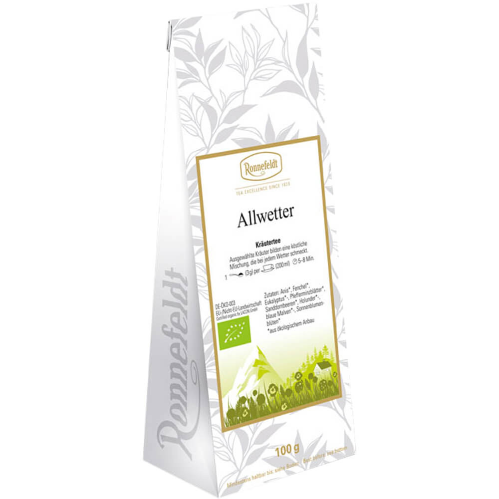 Kräutertee Allwetter bio Packung