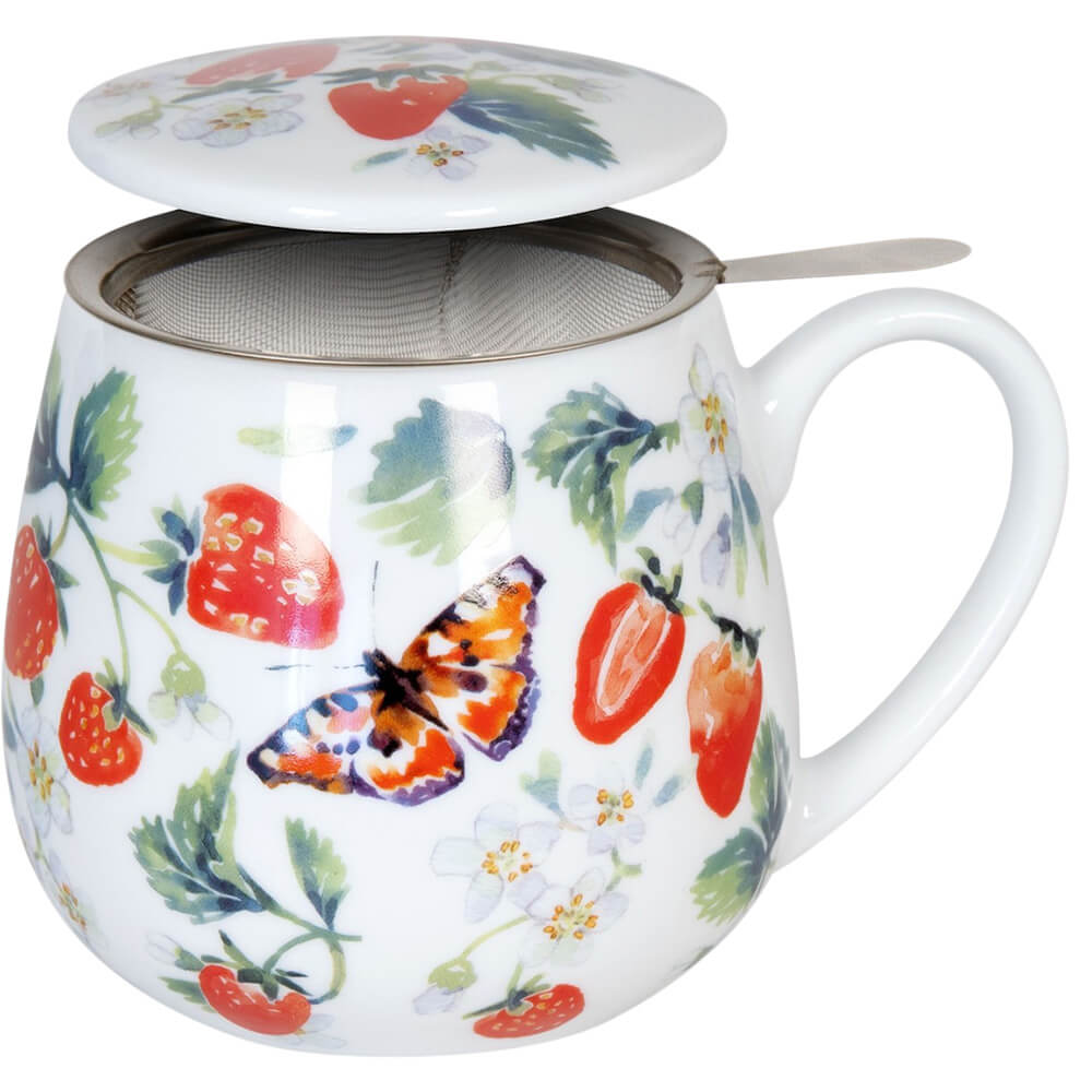 Kuschelbecher mit Deckel und Sieb Strawberry#deckelbecher_tea-for-you-strawberry