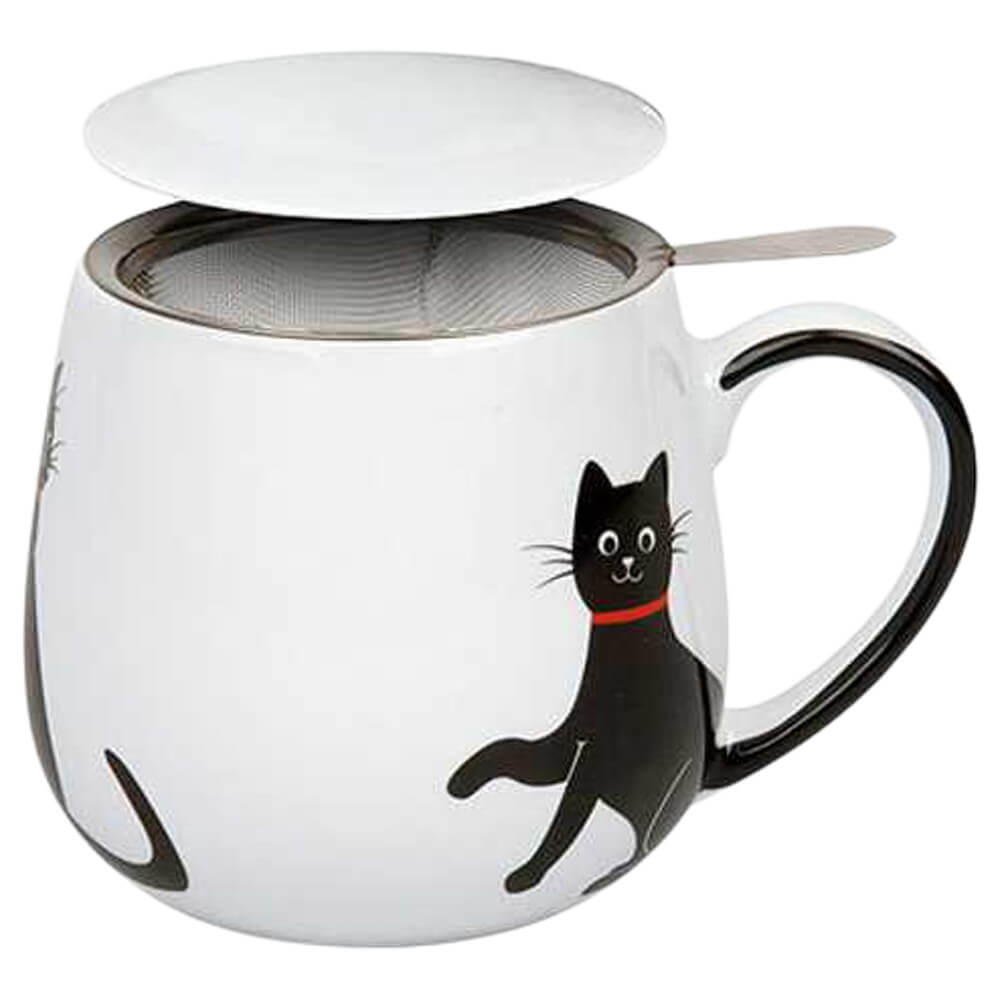 Kuschelbecher mit Deckel und Sieb My lovely cats rot#deckelbecher_my-lovely-cats