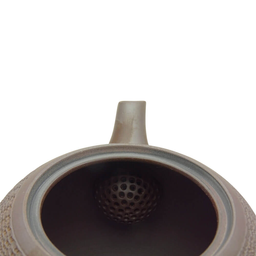 Kyusu Daito mit Reliefmuster Keramiksieb