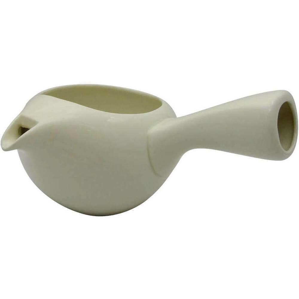 Offene Kyusu in weiß von vorne#variante_cremeweiss