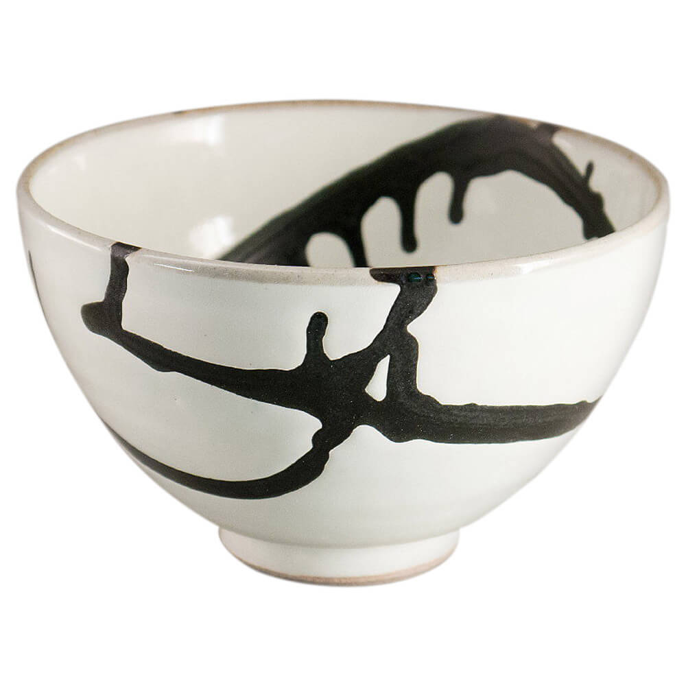 Matcha- und Teeschale Shirokuro