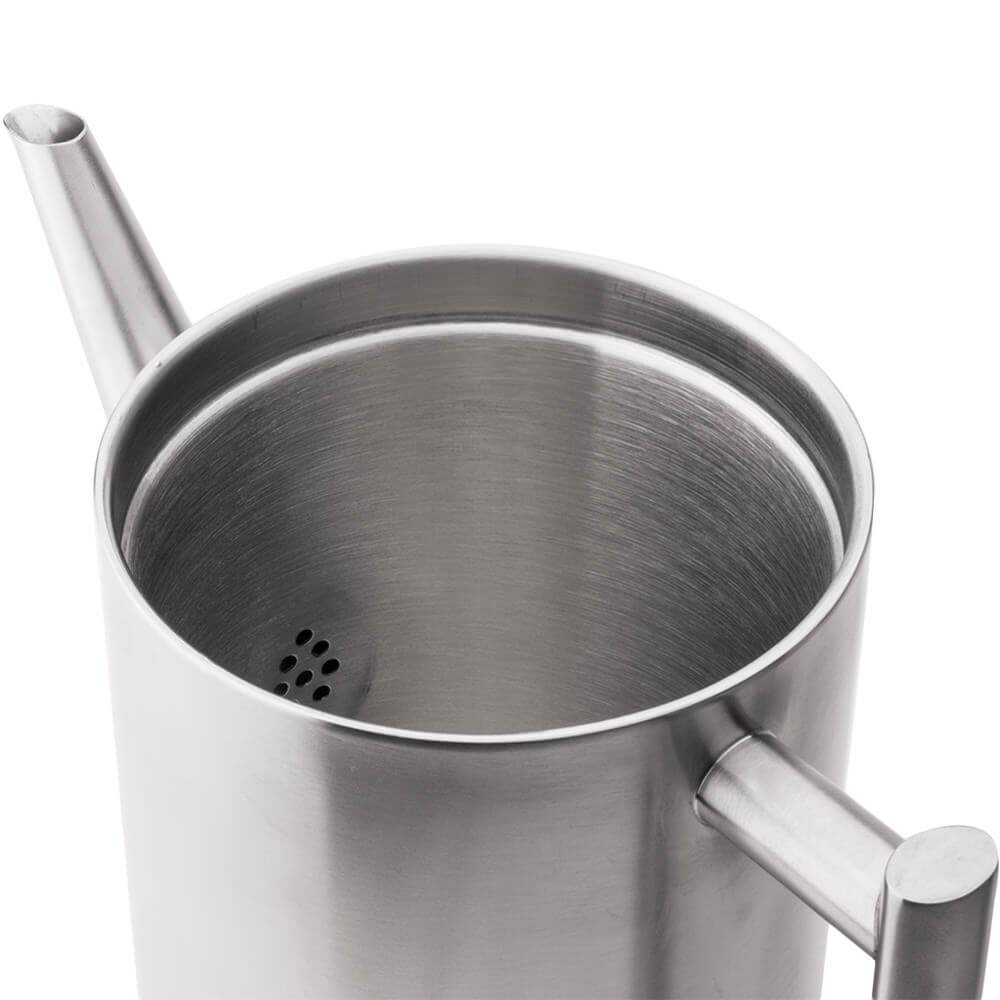 Bredemeijer Teekanne Minuet® Cylindre Edelstahl matt gebürstet Detail 3
