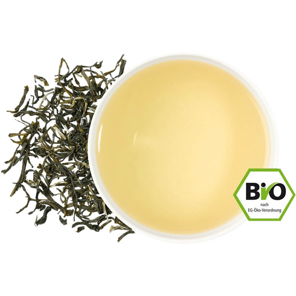 China Grüntee Sweet Pi Lo Chun bio Tasse