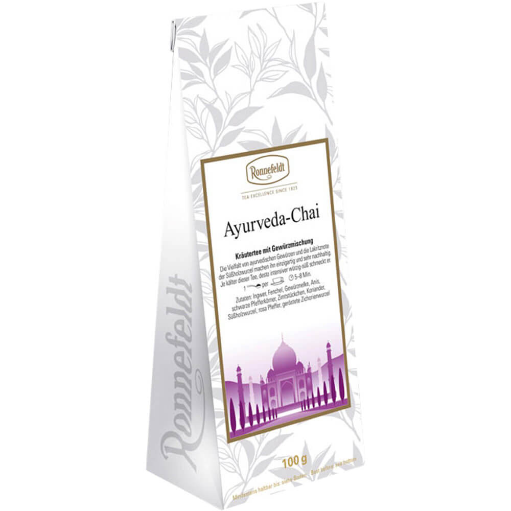 Ronnefeldt Ayurveda Chai Packung