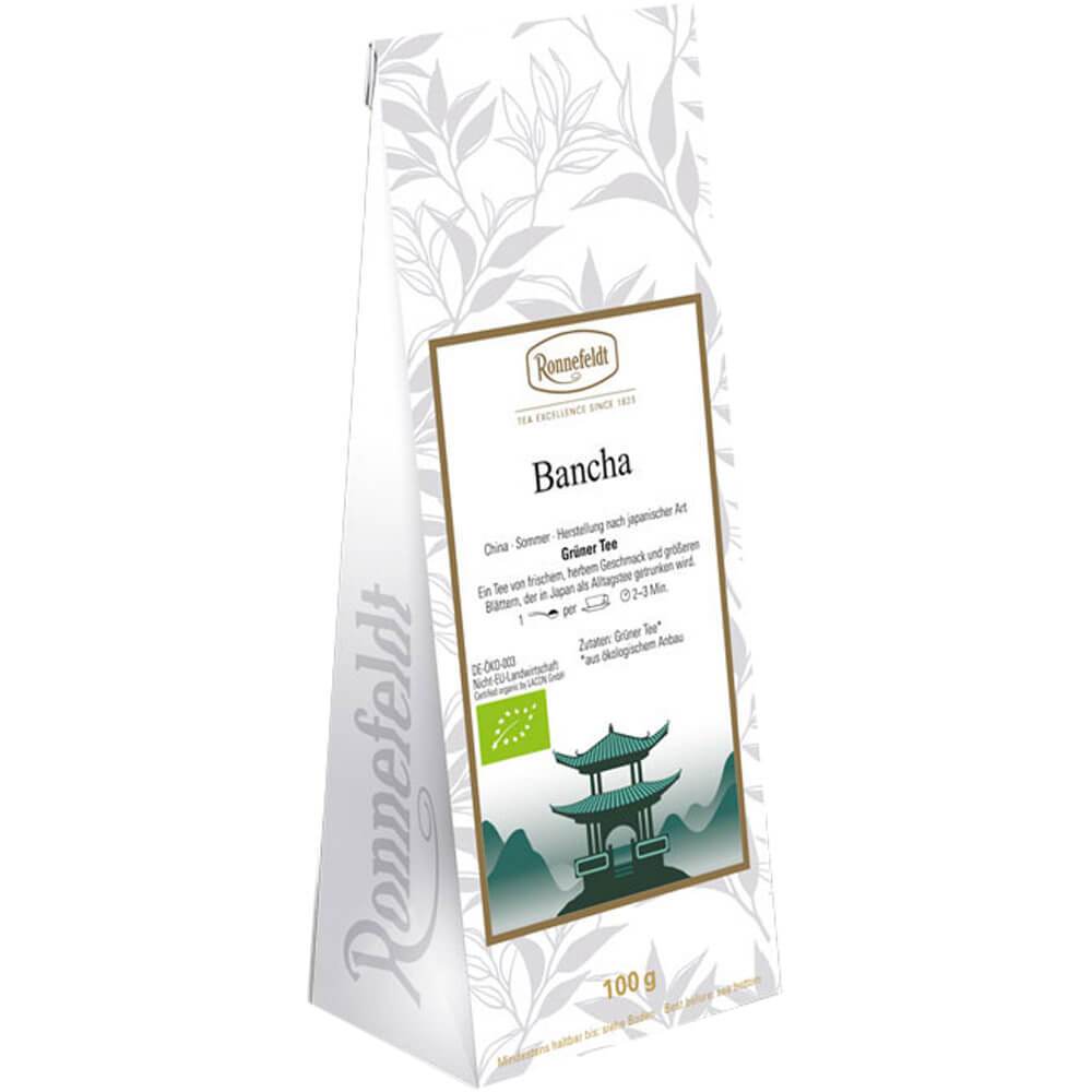 Bancha Herstellung japanische Art bio Packung