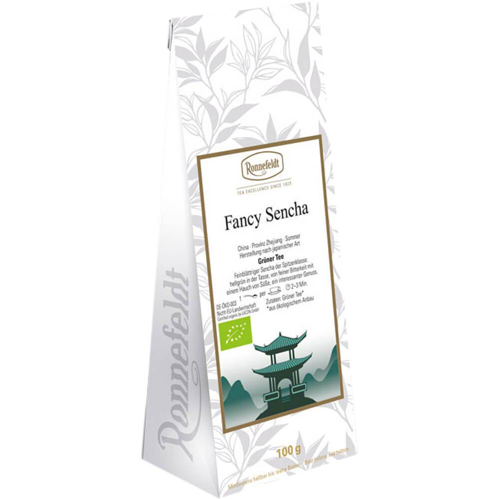 Ronnefeldt Grüntee Fancy Sencha bio Packung