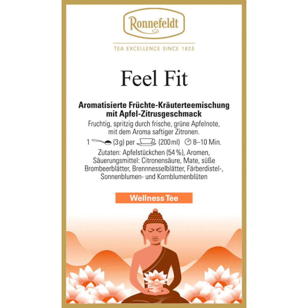 Wellness Tee Feel Fit Etikett neu