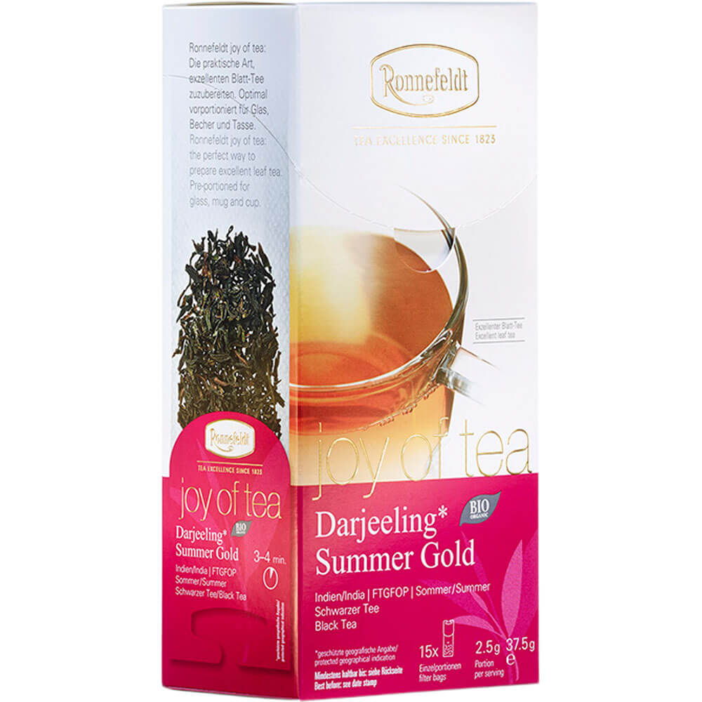 Ronnefeldt Joy of Tea Darjeeling bio Packung