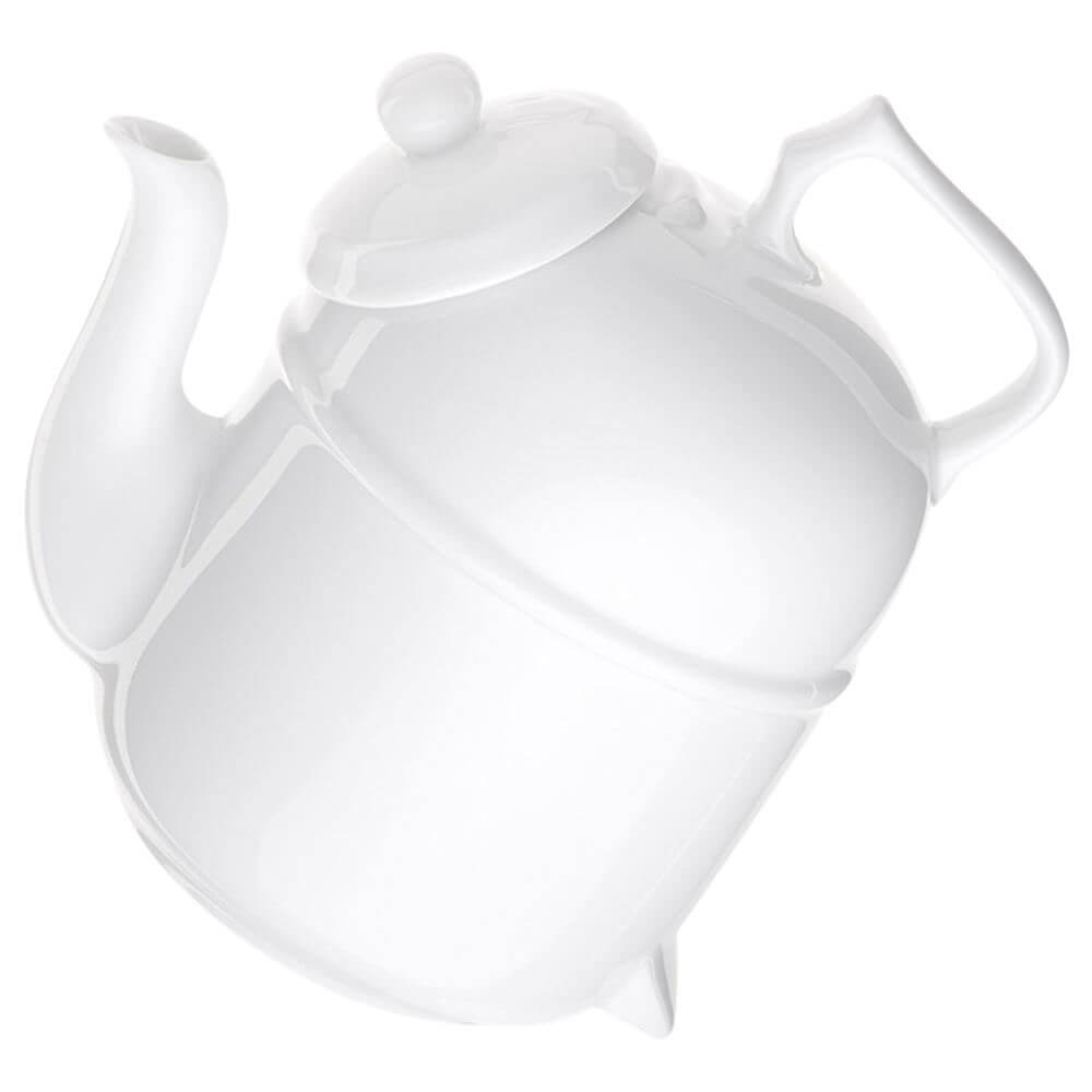 Kippkanne aus Bone China Porzellan