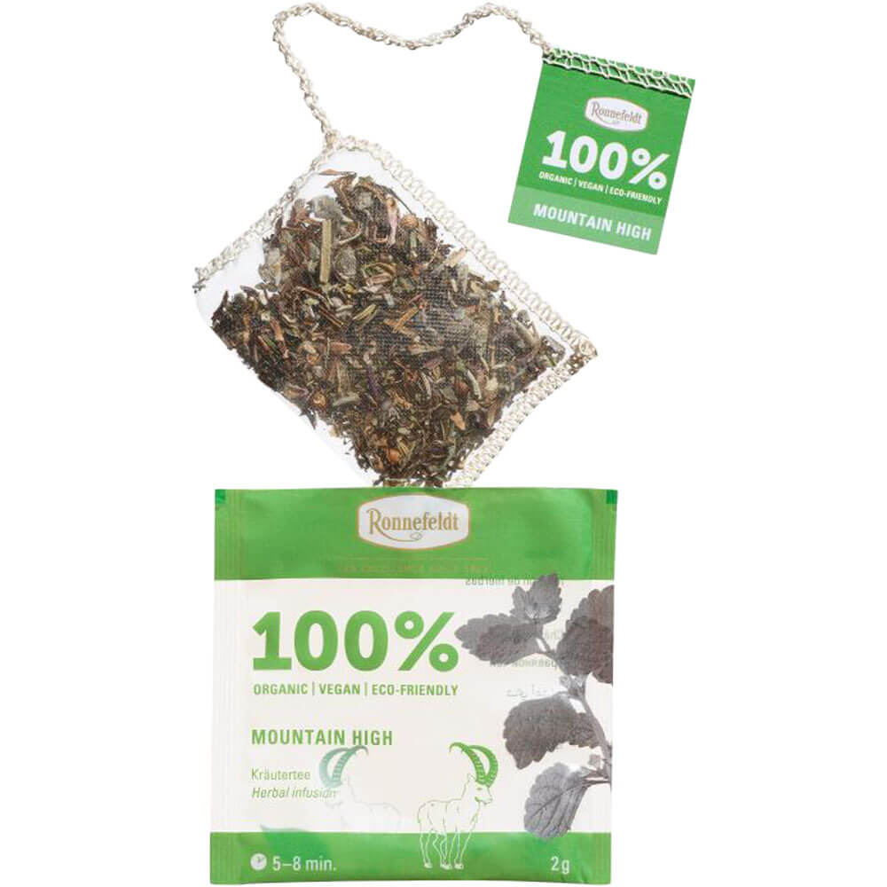 Premium Teebeutel Ronnefeldt Mountain High bio Sachet