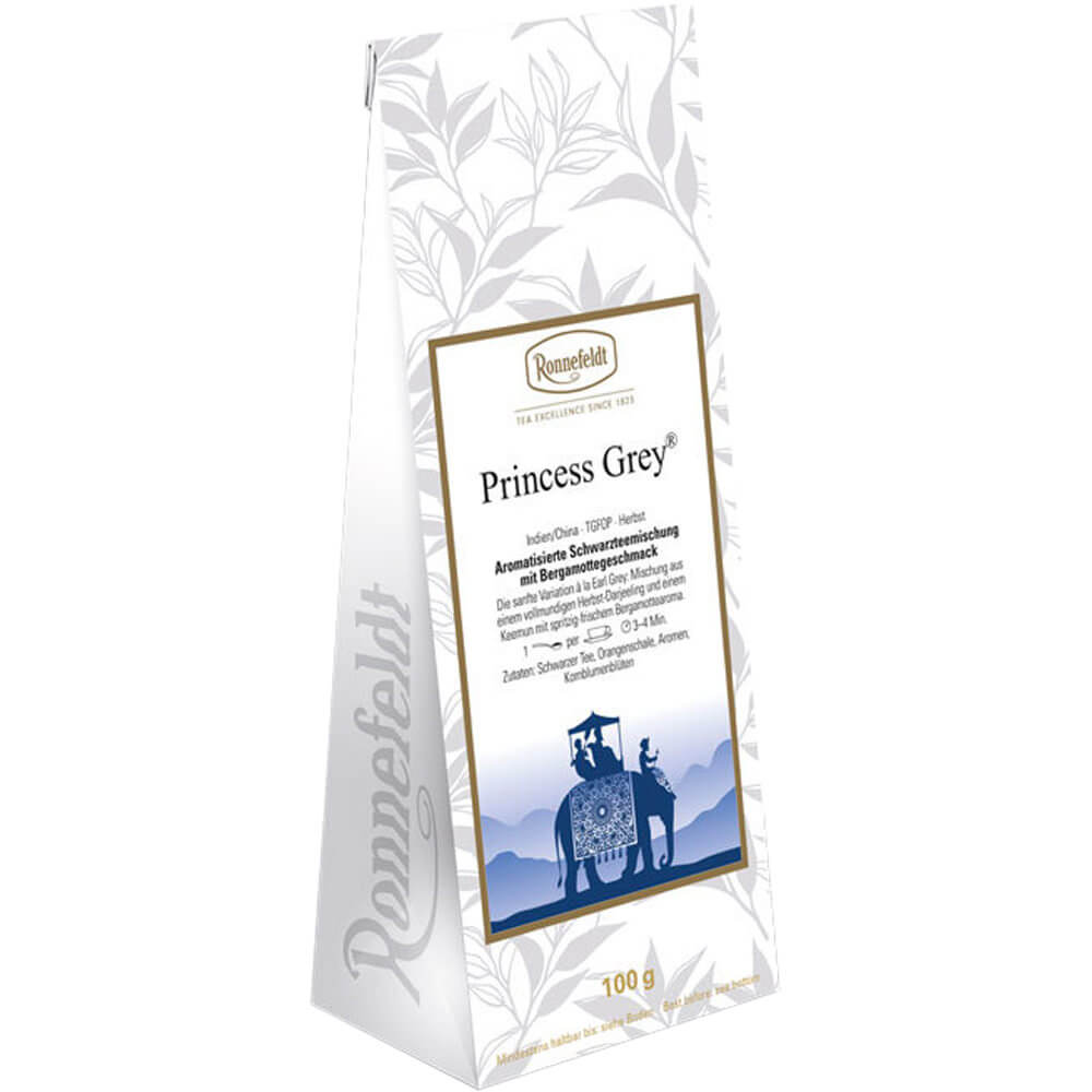 Ronnefeldt Schwarztee Princess Grey Packung