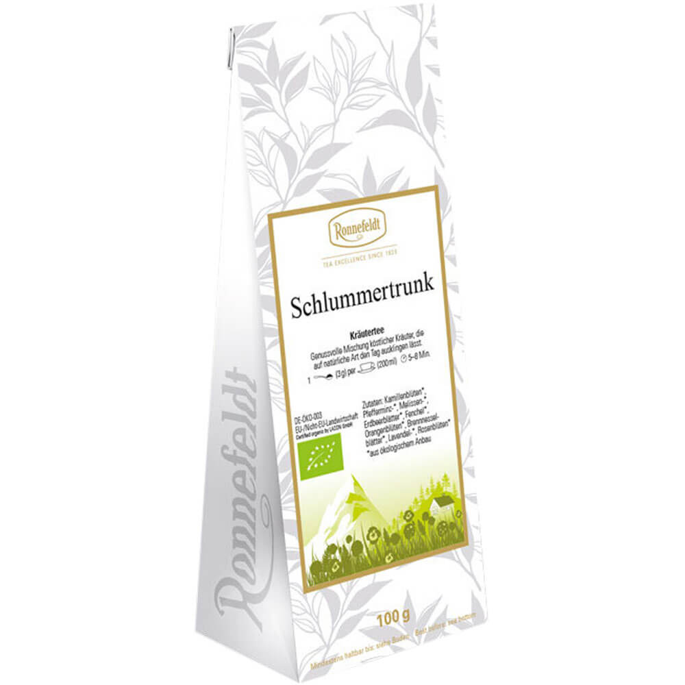 Kräutertee Schlummertrunk bio Packung