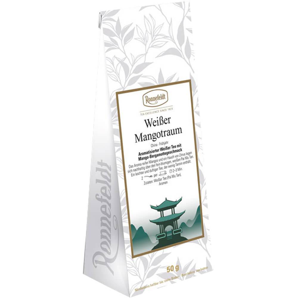 Ronnefeldt Weißer Tee Mangotraum Packung