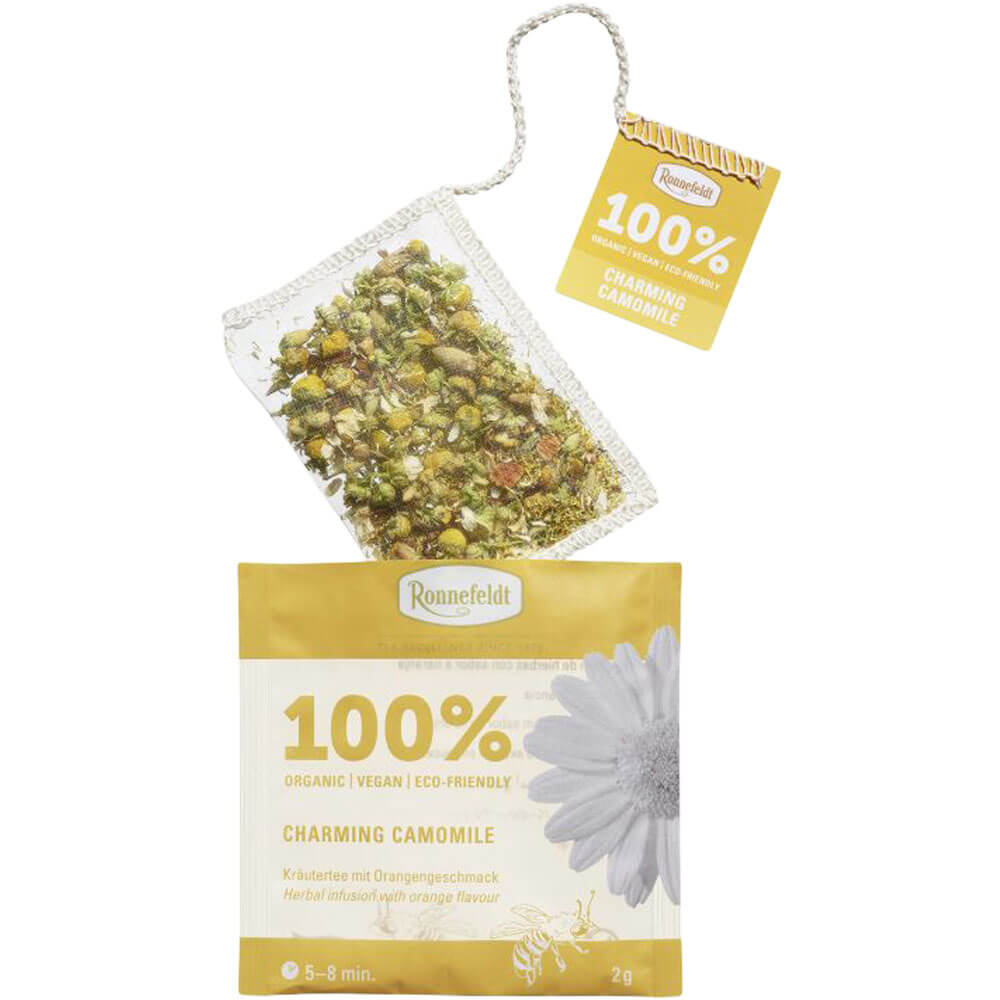 Ronnefeldt Premium Teebeutel Charming Camomile bio Sachet