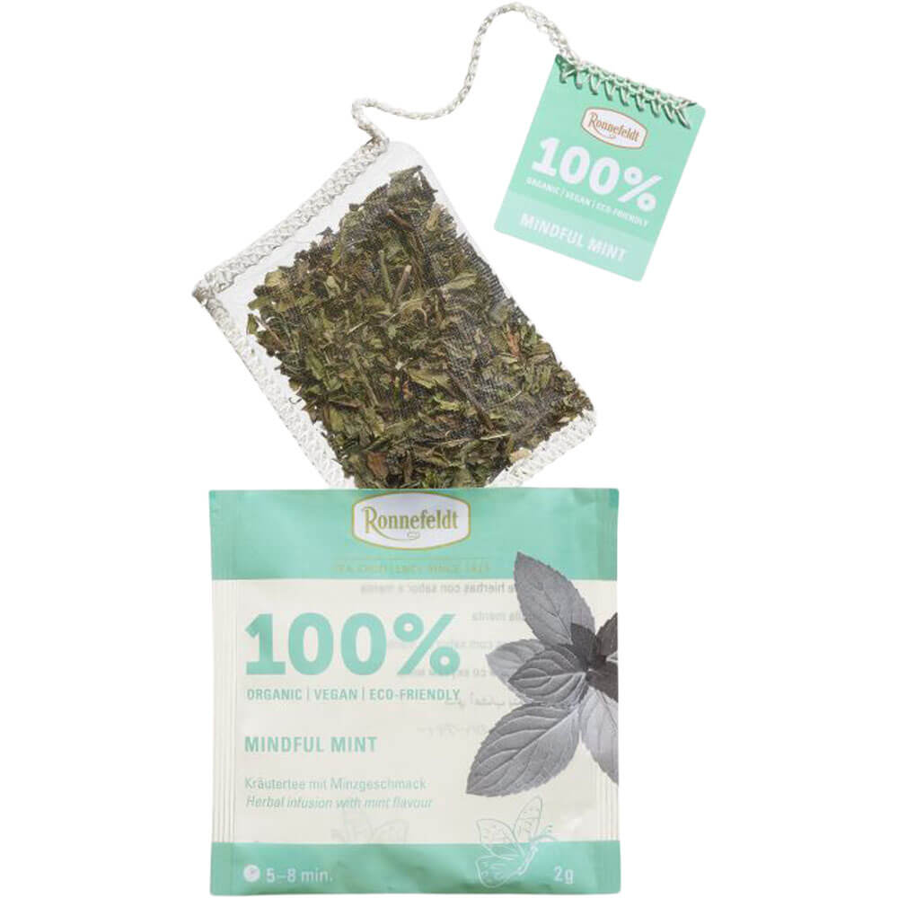 Ronnefeldt Premium Teebeutel Mindful Mint bio Sachet