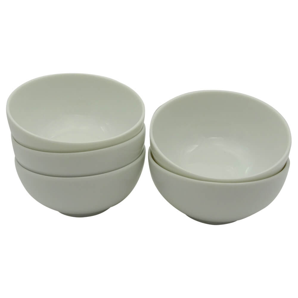 Teeschalen aus Porzellan 5er Set aus Japan