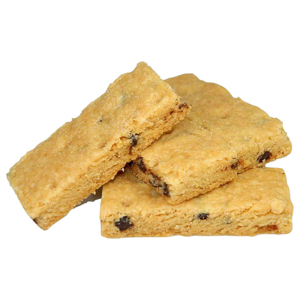 Shortbread mit dunkler Schokolade und Orange