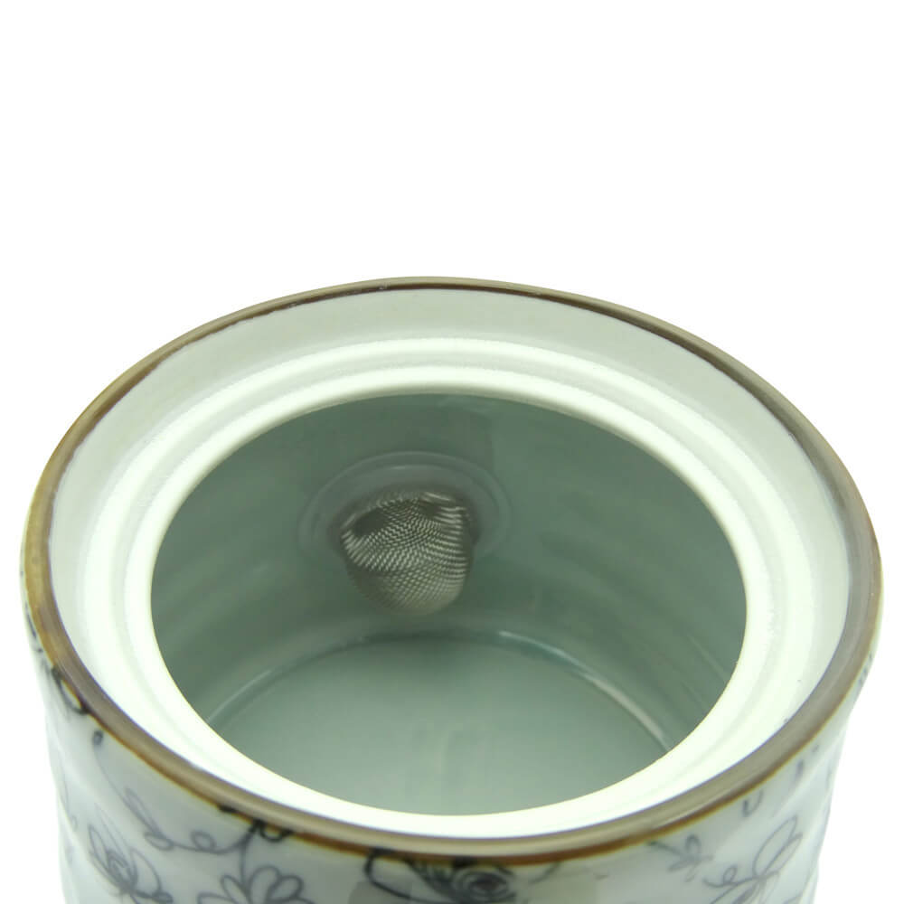 Japanisches Tee Set Furawa Kanne innen