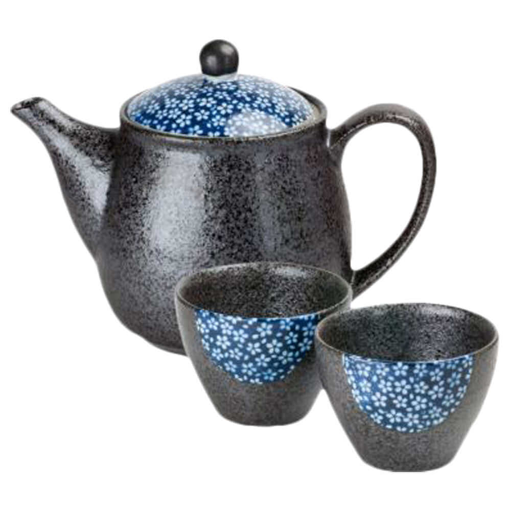 Japan Teeset Shiroi hana dreiteilig