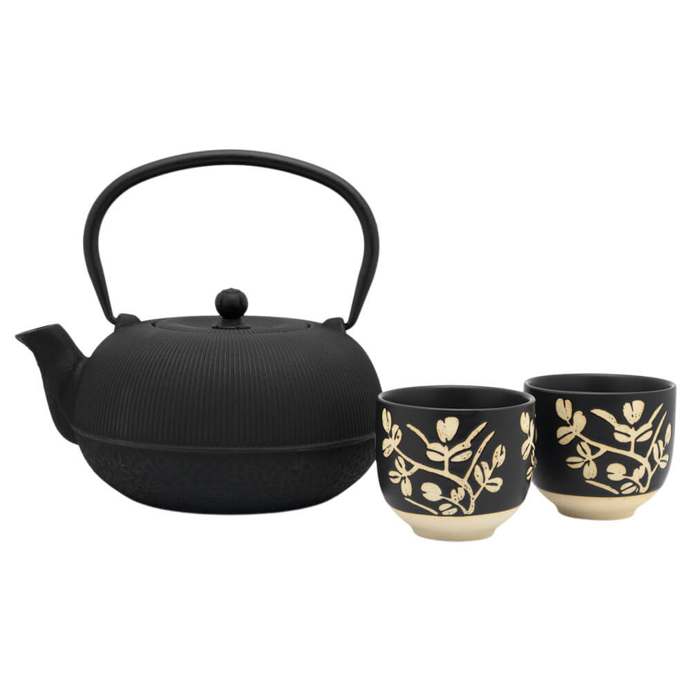 Asiatisches Teeset Sichuan dreiteilig