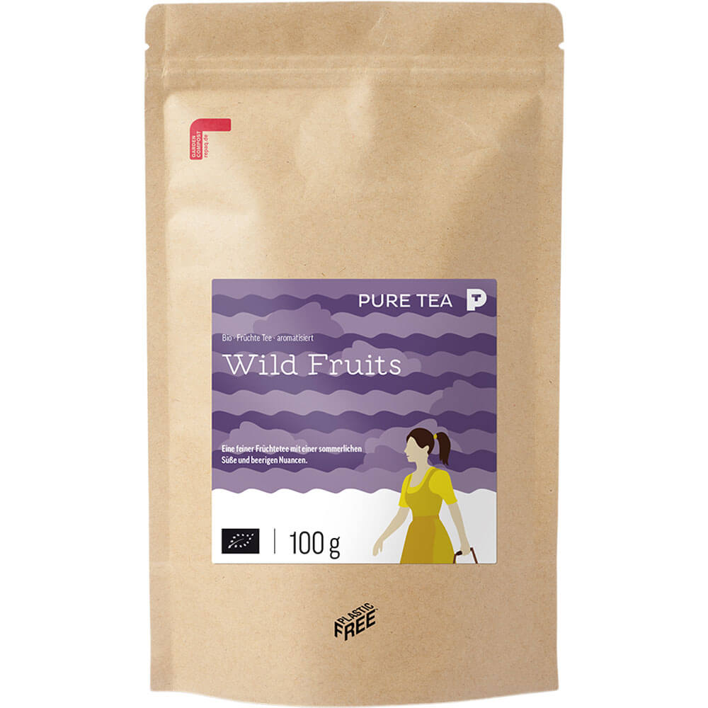 Wild Fruits bio mit natürlichem Aroma Packung neu