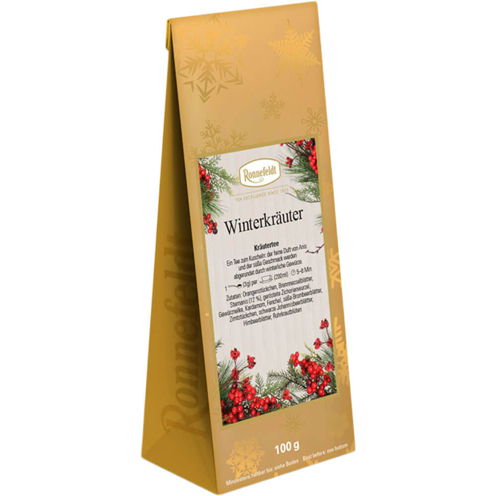 Ronnefeldt Kräutertee Winterkräuter Packung